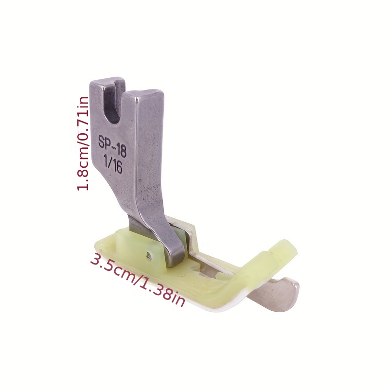 Kunpeng Máquina de coser industrial con bisagras prensatelas con guía  derecha #SP-18 (2 PCS) (1/2)
