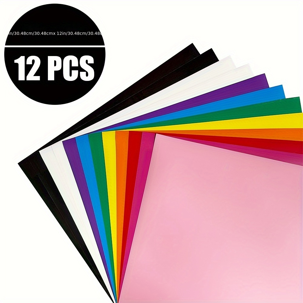 Pu Color Htv Heat Transfer Vinyl For Cricut Machine Iron On - Temu