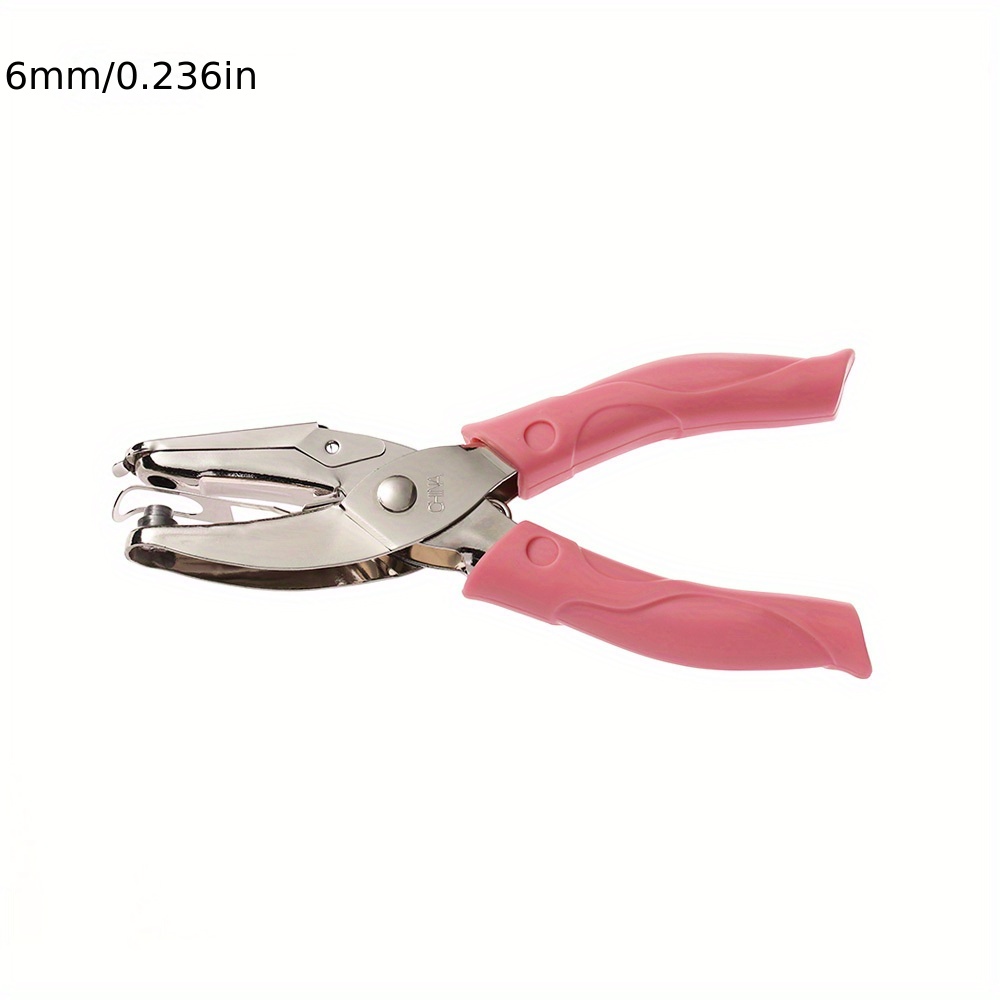 3mm 6mm Pore Diameter Punch Pliers Metal Paper Punch Circle Single Hole  Punches Cutter Tools DIY Scrapbooking Border Punches