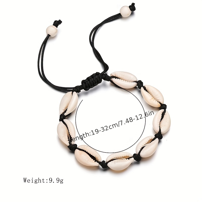 Bohemian Shell Conch Braided Bracelet for Men