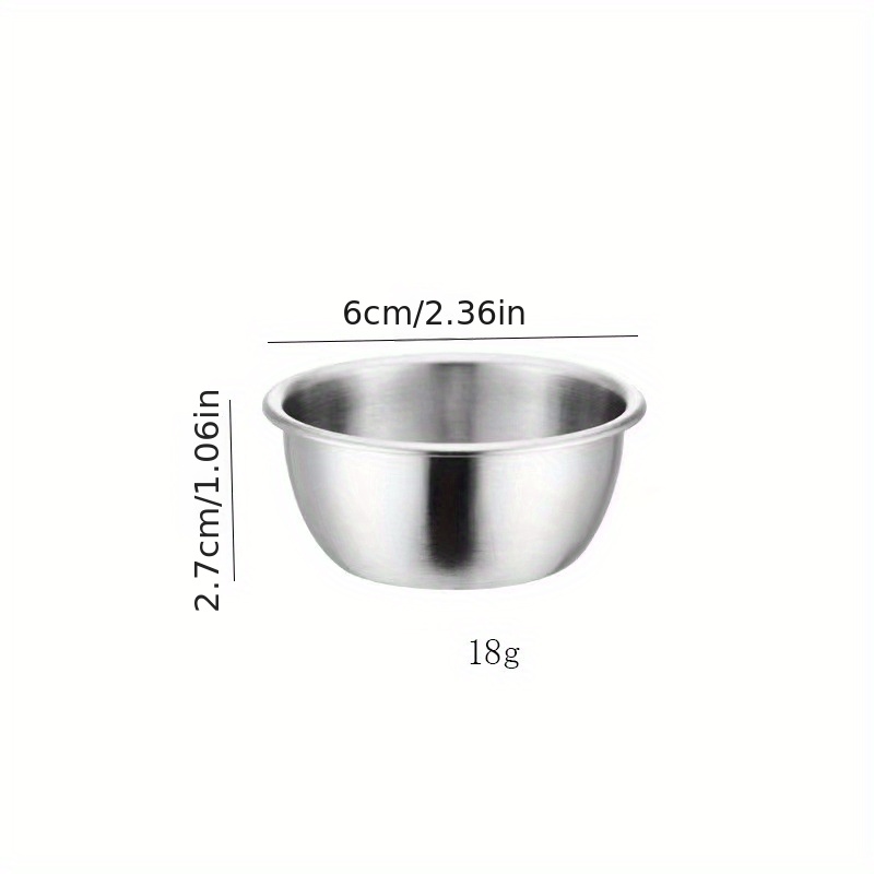 Condiment Cups Tomato Sauce Container Stainless Steel Salad - Temu