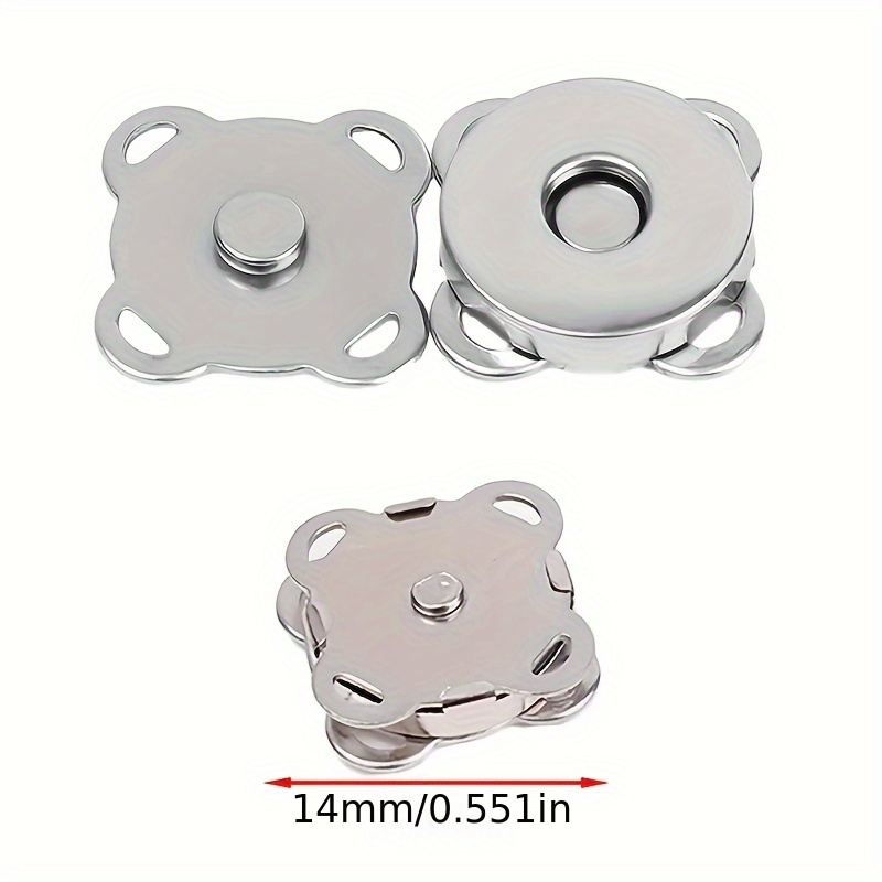 Magnetic Snap Fasteners Clasps Buttons Handbag Purse Wallet - Temu