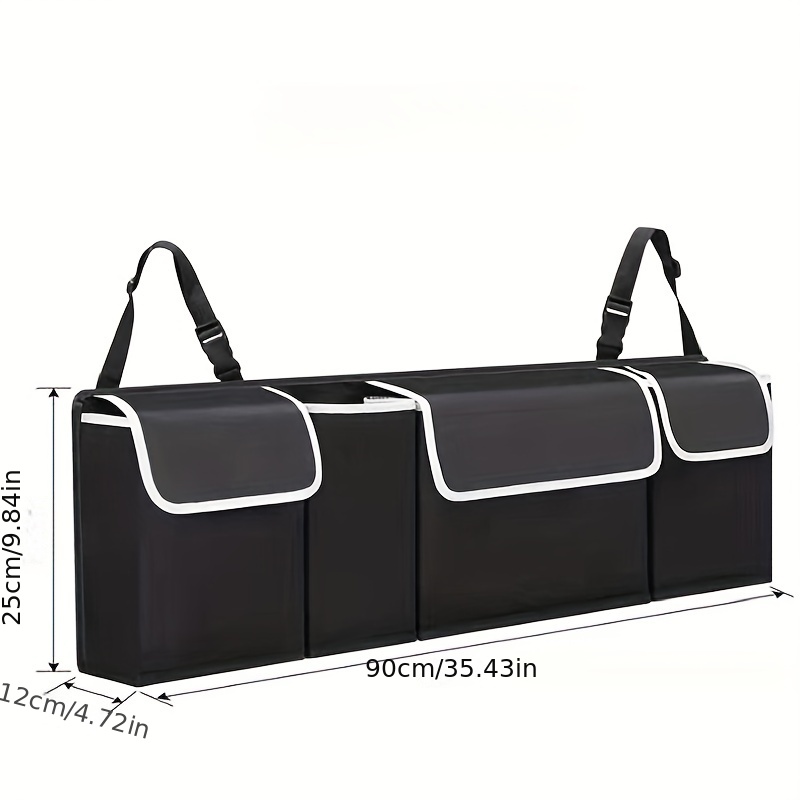 SUV Car Trunk Storage Bag Chair Back Hanging Bag Oxford Cloth Storage Bag