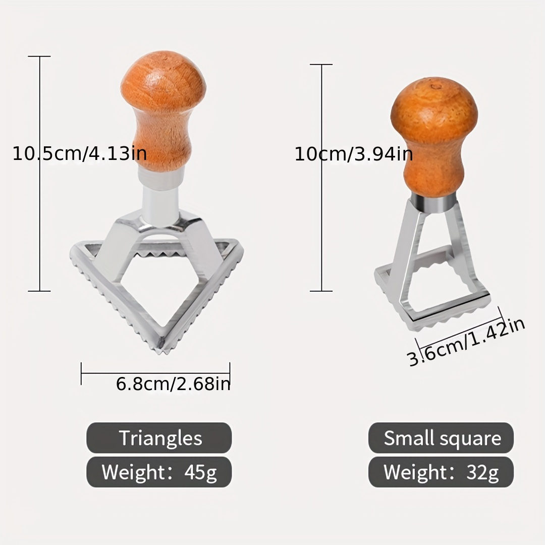 7pc/set Ravioli Stamp Maker Cutter Stampi Ravioli In Metallo - Temu Italy