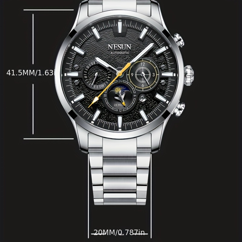 Nesun Men's Multi-Functional Automatic Mechanical Watch