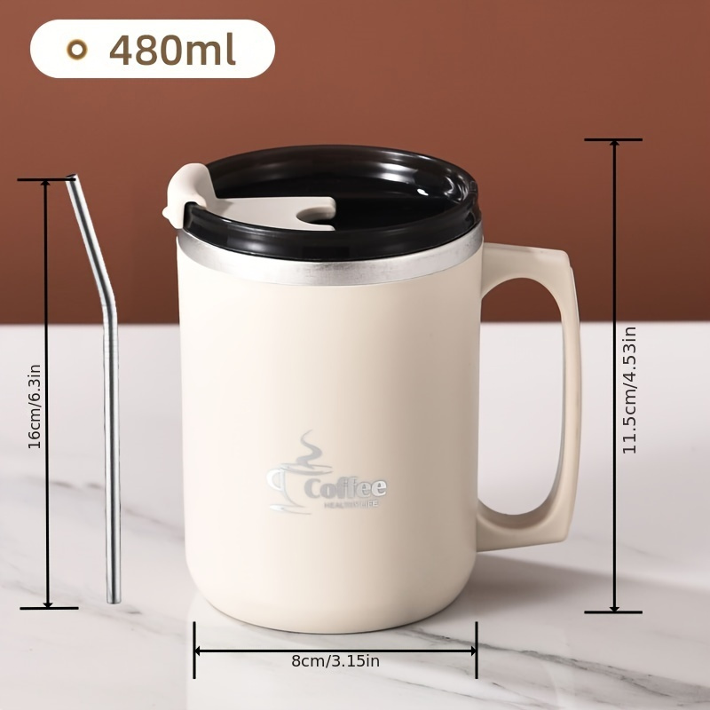 Lightweight 304 Stainless Steel Water Cup Leakproof Coffee Temu