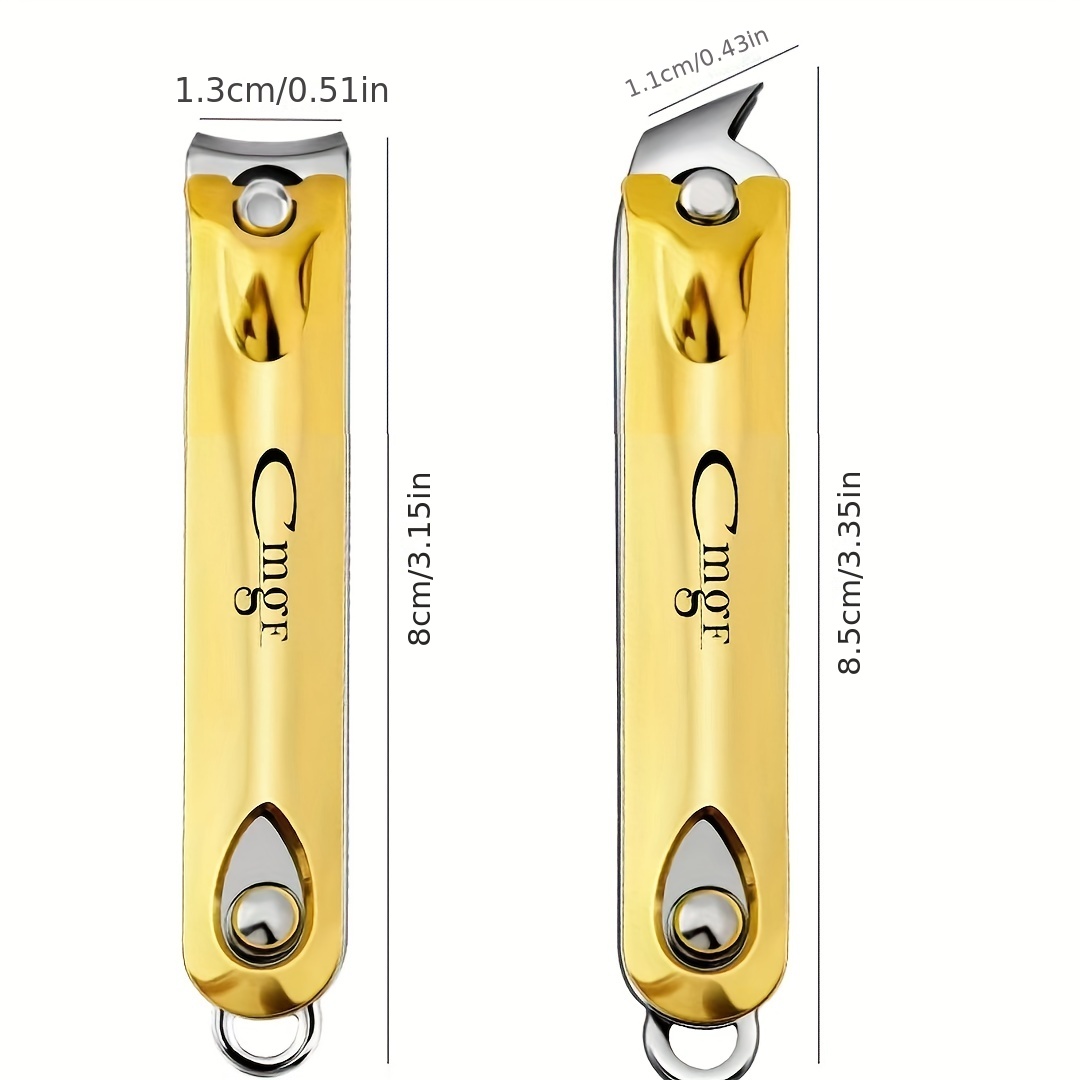 Nail Clippers Fingernail & Toenail Cutter Manicure Tool