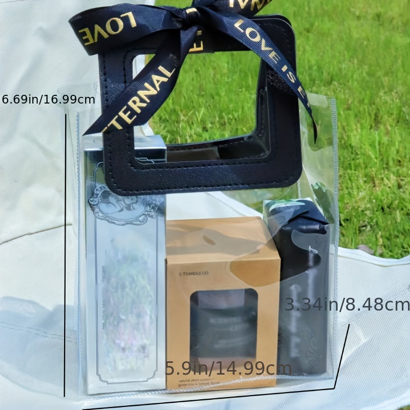 Transparent Wedding Souvenir Packaging Bag Portable Pvc - Temu