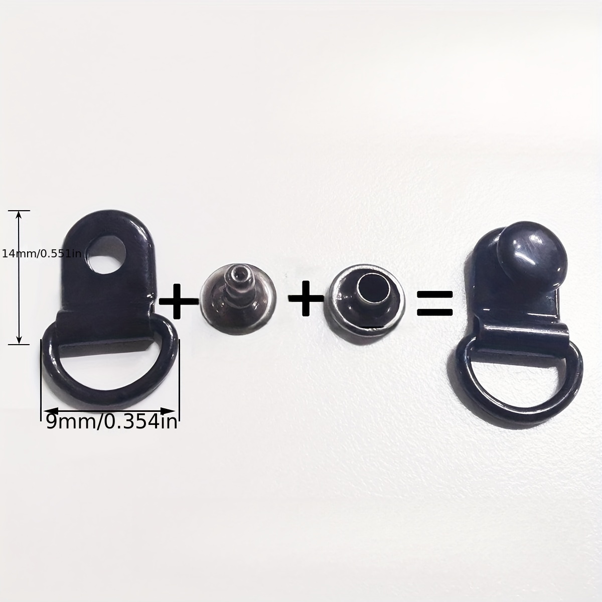 1pcs 316 Stainless Steel Swivel Eye Snap Shackle Quick Release