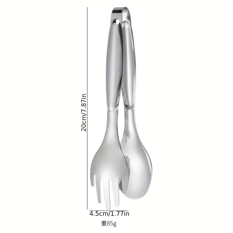 Stainless Steel Serving Tongs for Barbecue Fruit Bread Salad - Buffet Essential