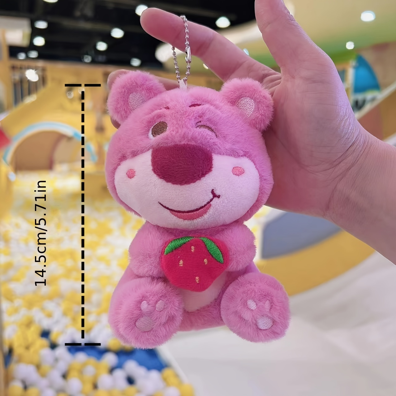  MINISO Lotso Collection Sweet Lotso Sitting Plush Toy Disney  100 Years Anniversary Stuffed Animals & Teddy Bears : Toys & Games