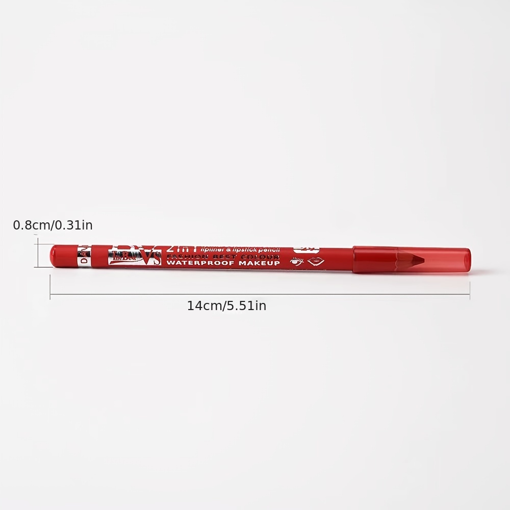 Waterproof Lip Liner Pen for Dramatic Three Dimensional Lip Makeup