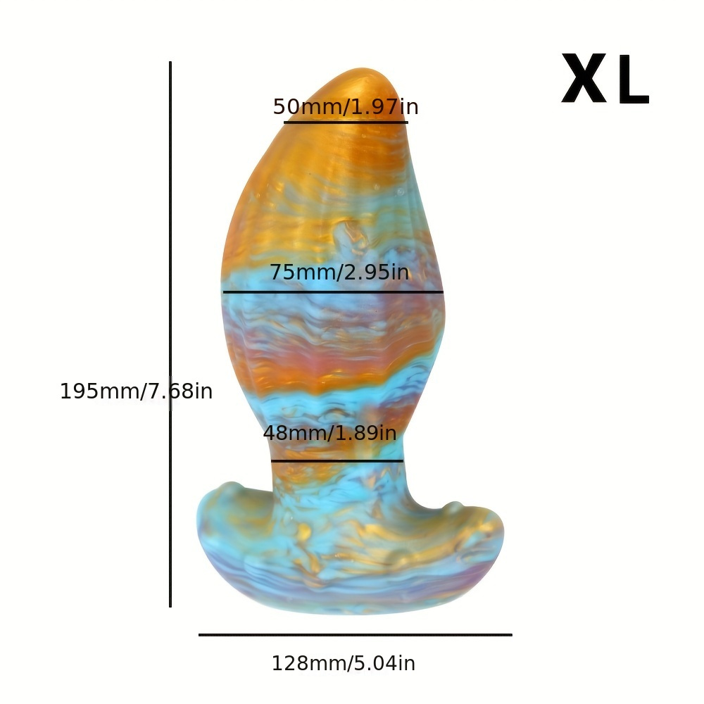 Liquid Silicone Wearable Anal Plug Tentacle Huge Butt Plug Temu