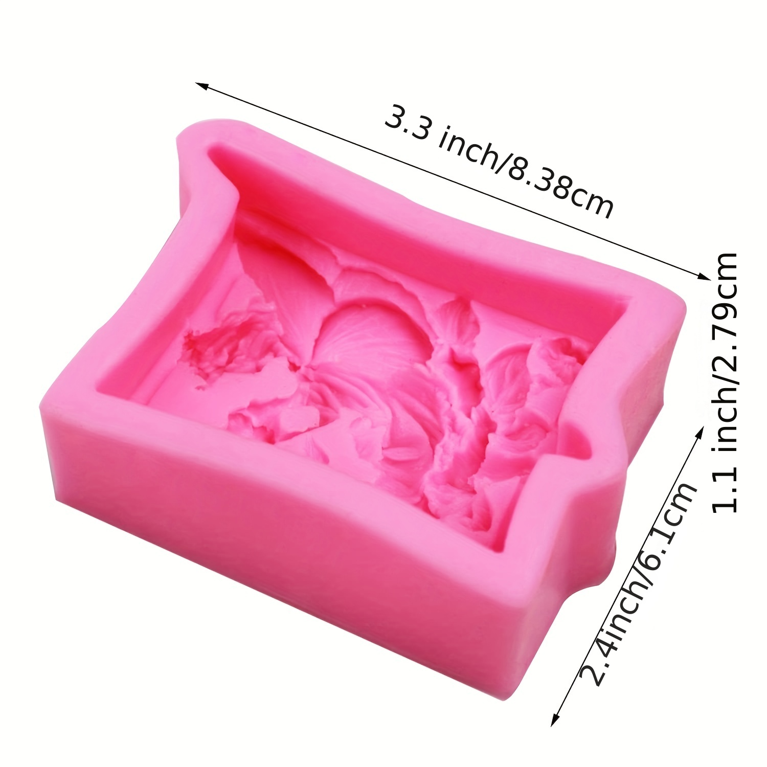 3d Angels Fairy Silicone Mold Cake Mold Decoration Handmade Soap Fudge Molds  