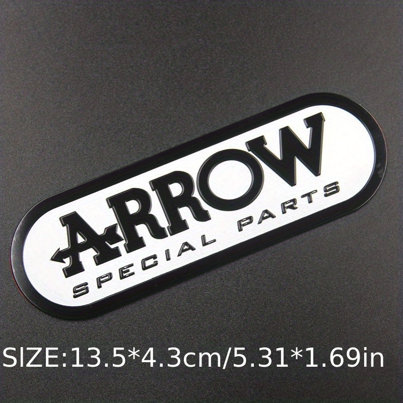 AKRAPOVIC Motorcycle Escape Quad 10*2.6cm High Temperature Plate Sticker