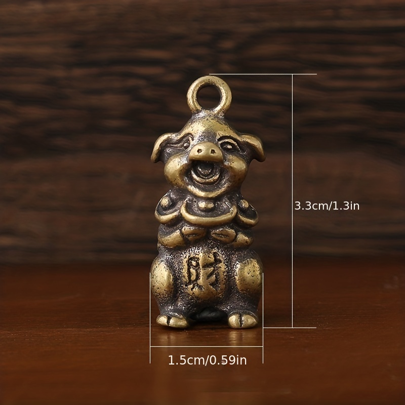 Twelve Chinese Zodiac Simulation Animal Brass Solid Twelve - Temu