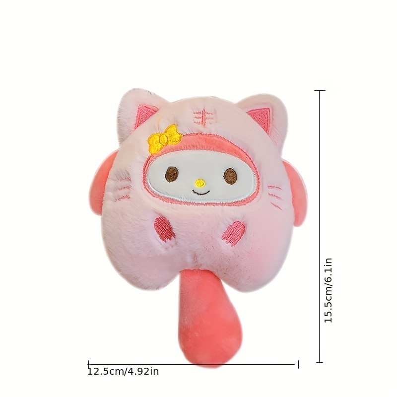 Cute Cartoon Plush Doll Pom Pom Monster Keychain Car Pendant Keyring  Ornament Bag Purse Charm Accessories - Temu Norway