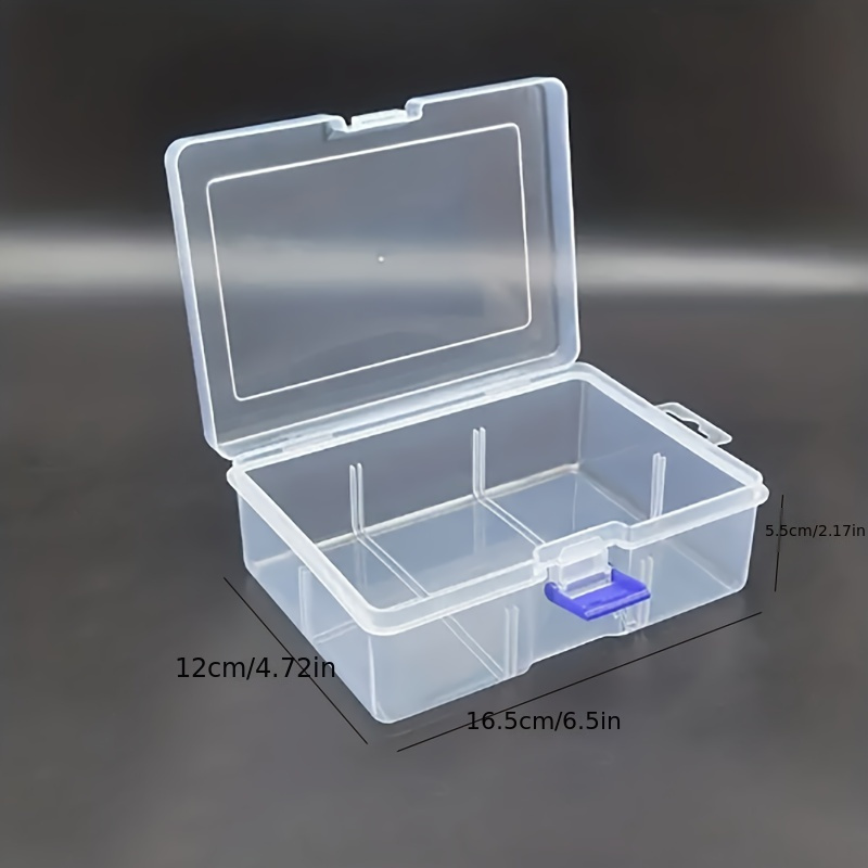 Medium Transparent Plastic Storage Boxes For Jewelry - Temu