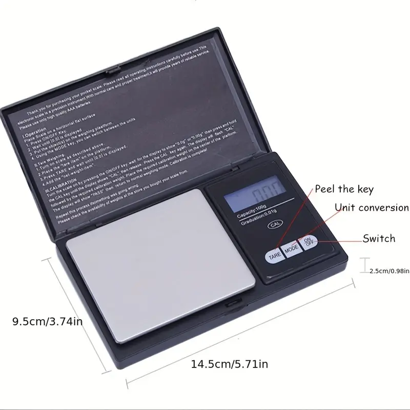 Professional Portable Mini Digital Scale Calibration - Temu