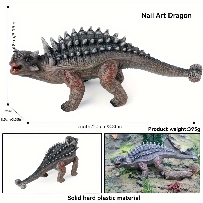 a single piece solid dinosaur simulation static Temu Australia
