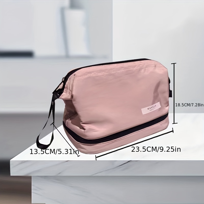 MINISO Waterproof Travelling Cosmetic Make-up Storage Bag 2 Layer