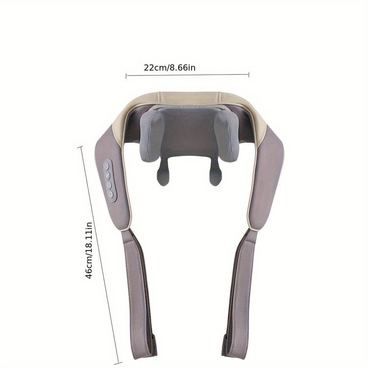 Neck Massager For Pain Relief Rechargeable Trapezius Muscle Kneading  Shoulder Cervical Spine Multifunction Body Home Massagers