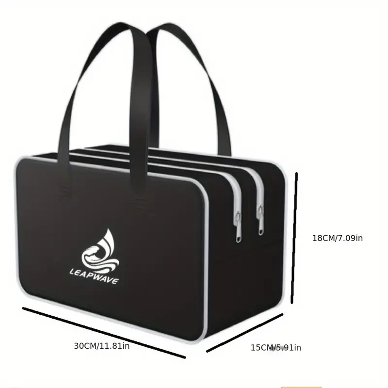 Portable Dry Wet Separation Double Zipper Swimming Bag - Temu