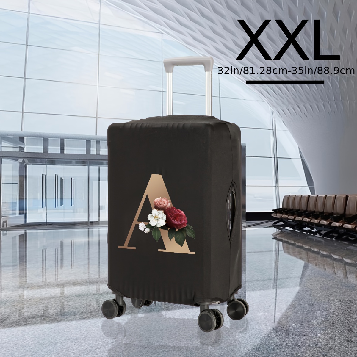Funda protectora de equipaje para maleta con ruedas de moda de 18 a 28  pulgadas, funda elástica para bolsa de polvo, accesorios de viaje, Mode de  Mujer