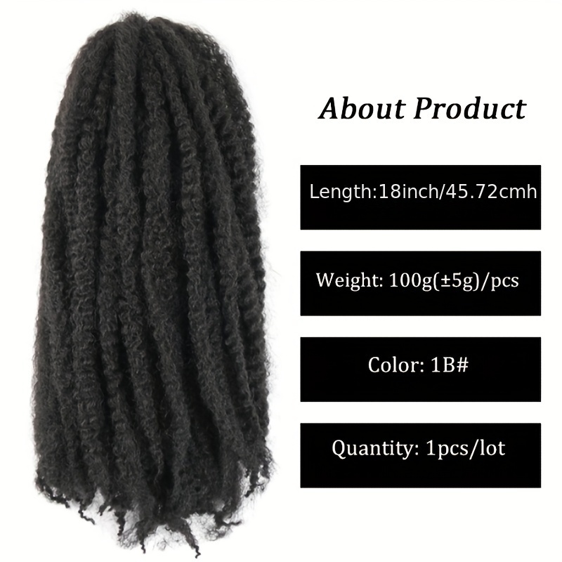 Blonde Marley Braiding Hair Long Kinky Curly Marley Crochet Braids For  Butterfly Locks Synthetic Wig Faux Locs Twists Afro Braid Hair Extensions  (613#