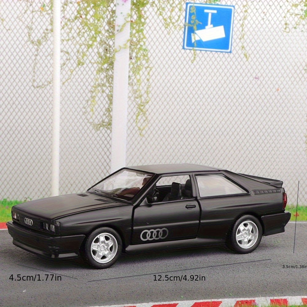 Voiture Miniature Audi Quattro 1980 - Modèle Diecast 1/36 En Alliage, Neuf
