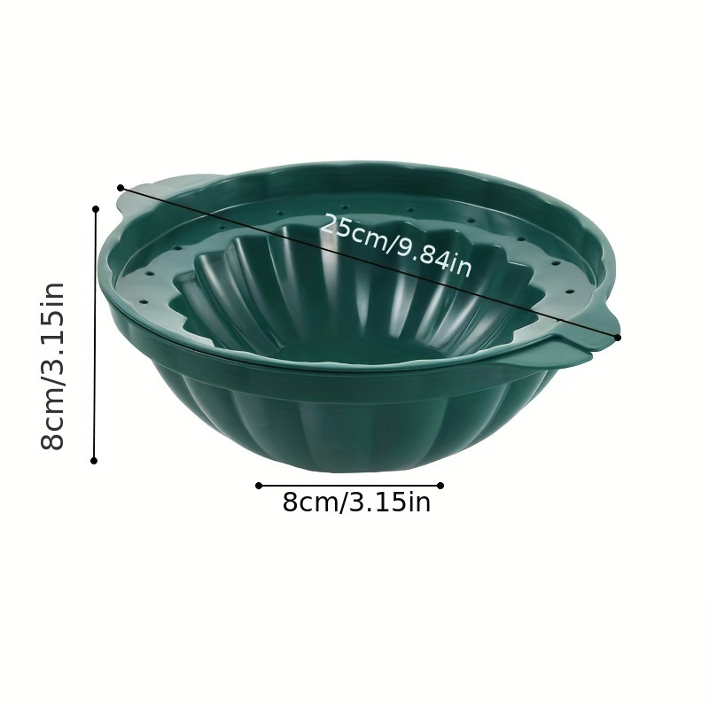 1pc Ice Bowl Mold For Salad, Chilled Bowl, And Fruits