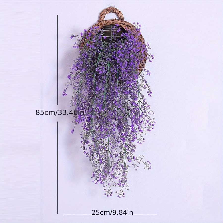 12pcs Realistic Artificial Plant Hanging Vine - Perfect for Indoor and  Outdoor Decor, Ideal for Home and Party Decoration