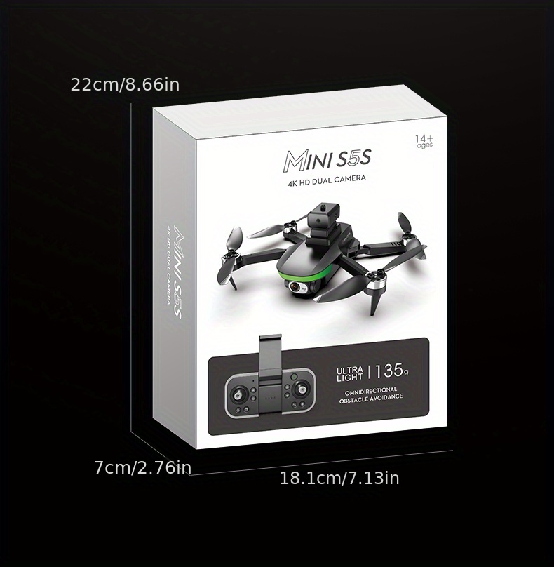 2023 s5s 6k drone with camera hd professional brushless motor fpv wifi rc drones altitude hold auto return dron quadcopter rc helicopt details 24