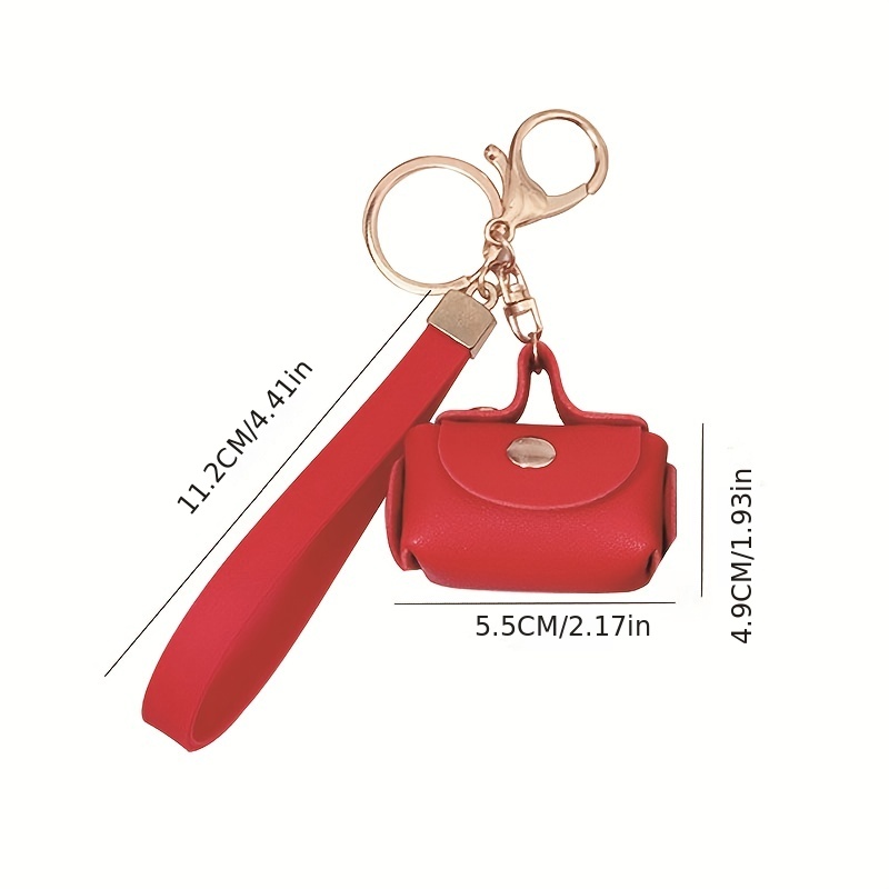 Creative Cute Cherry Keychain Keychain Fashion Cute Cartoon Colorful Bag  Key Chain Ornament Bag Purse Charm Accessories - Temu