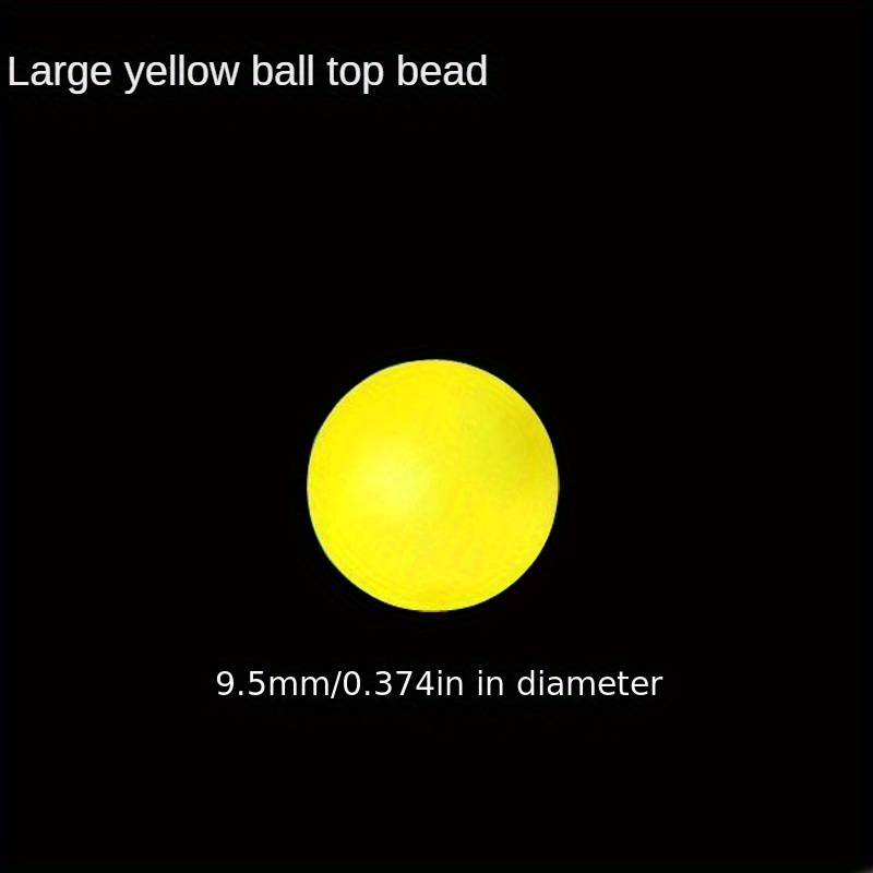 Large Floating Beads High Visibility Beads Outdoor Fishing - Temu