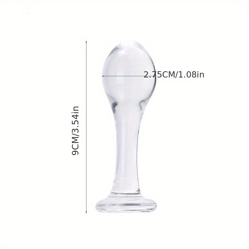 Experience Mind blowing Pleasure Crystal Clear Glass Dildo Temu