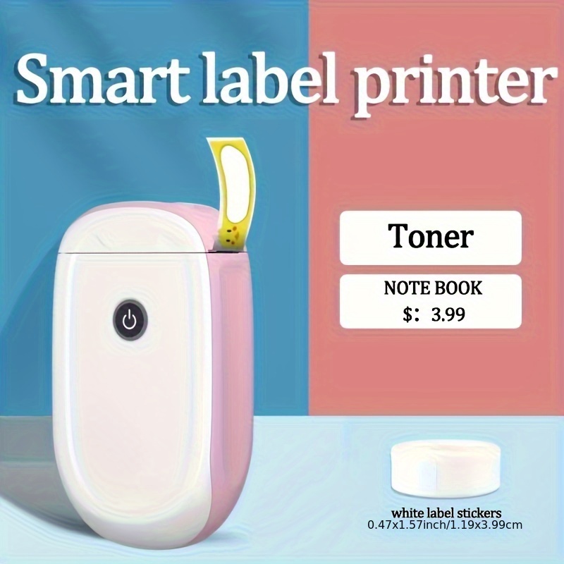 Marklife P11 Portable Lable Maker Thermal Printing No Ink Required  Bluetooth Connected Tear/Water/Oil Proof Mini Printer Machine