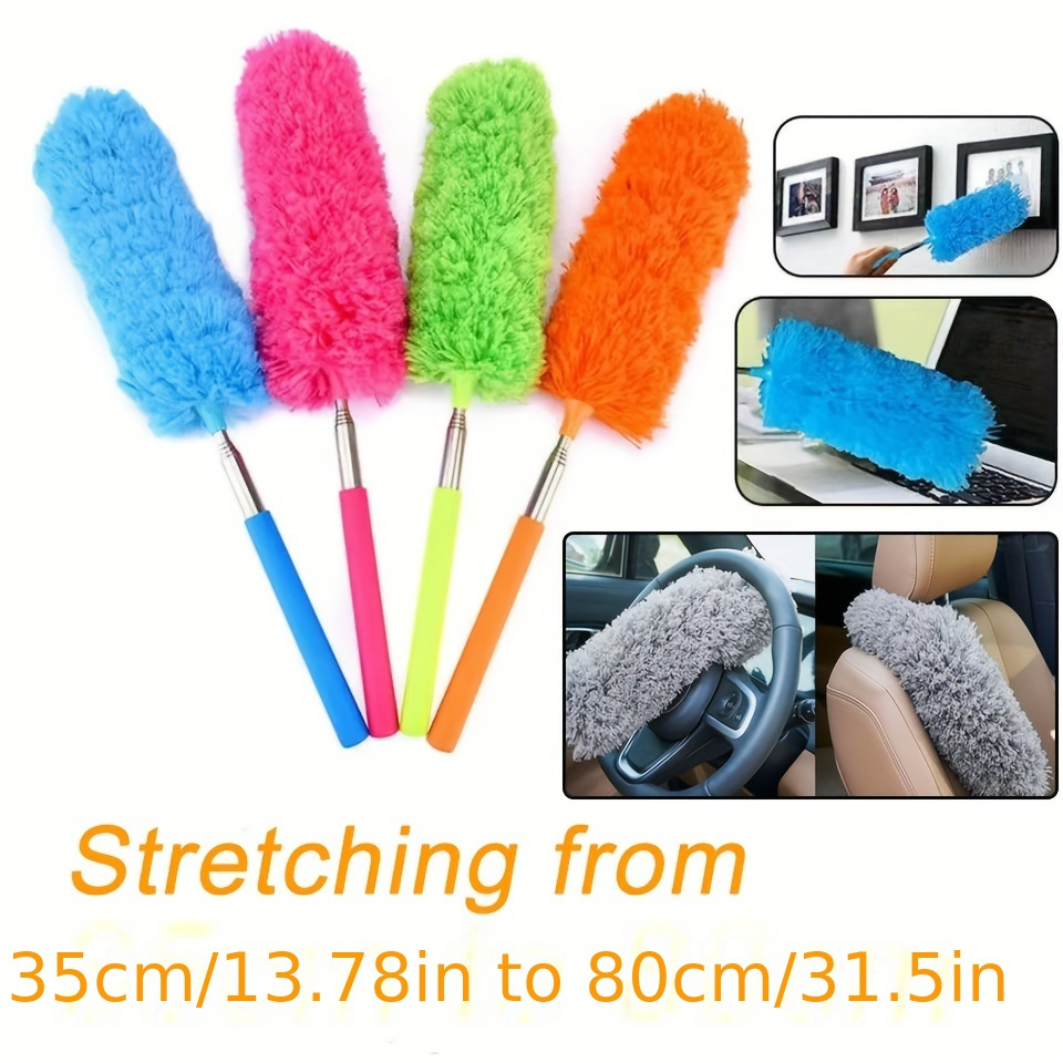 

Retractable Car Cleaning Brush, Portable And Expandable Dust Collector, Suitable For Cars, Homes, And Offices