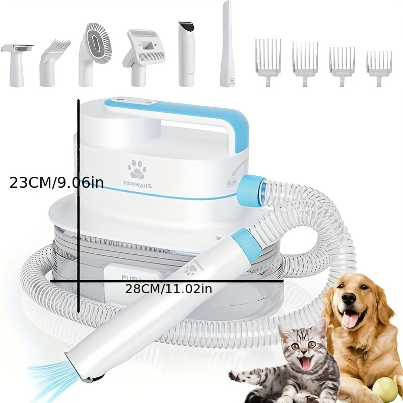 Aspiratore e Kit di toelettatura-tosatura per animali domestici PAW400