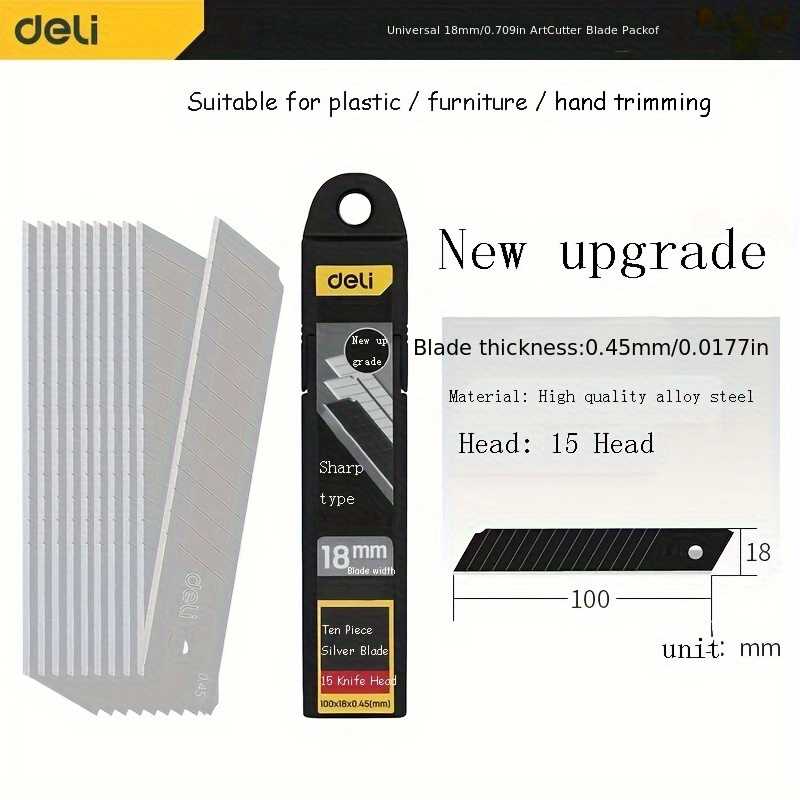 1pc Alloy Steel Utility Knife, Box Opener, Metal Blade Large Box Cutter,  Paper Cutter, Wallpaper Knife, Tool Knife