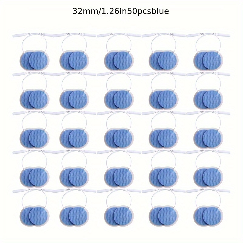 Silicone Gel Round Electrode Pads For Nerve And Muscle Stimulation