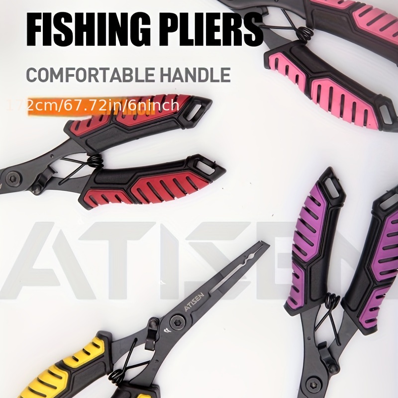 Stainless Steel Fishing Pliers Strong Cutting Scissors - Temu Canada