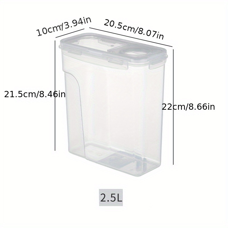 Transparent Food Storage Container Sealed Moisture-proof Box