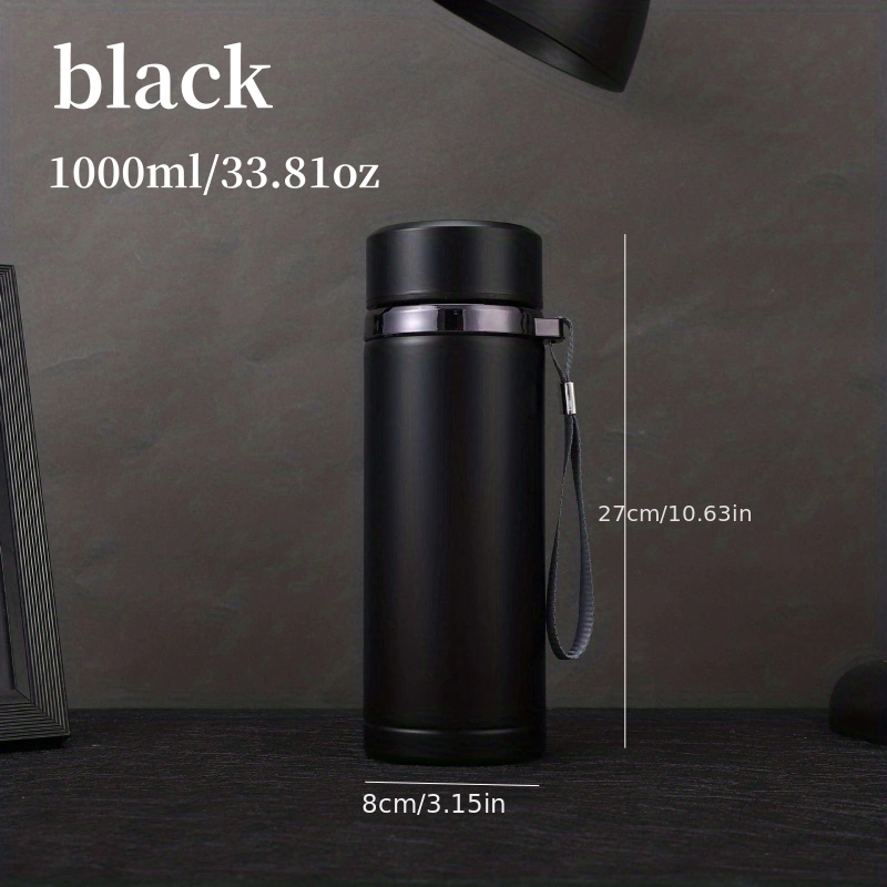 1000ML/1500ML Vacuum Cup Thermos Water Bottle Insulation 304