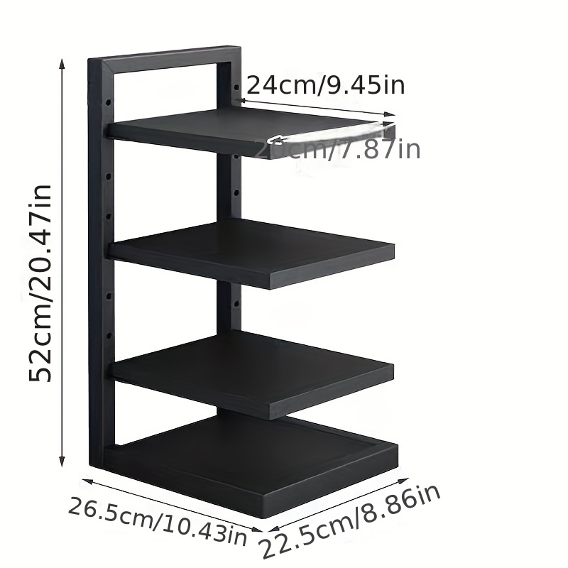 1pc Scaffale Di Stoccaggio Della Cucina, 3-4 Livelli Porta Pentole In  Acciaio Inossidabile, Per Padelle, Padelle, Stoccaggio Pentole A Pressione,  Facile Da Installare, Forniture Per La Cucina Domestica - Temu Italy