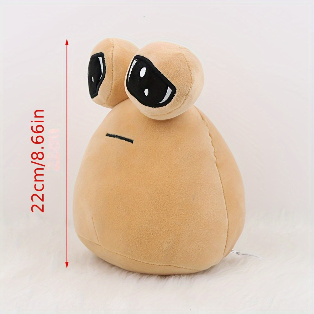 Hot Game My Pet Alien Pou Plush Toy Furdiburb Emotion Alien Plushie Stuffed  Animal Pou Doll 22cm