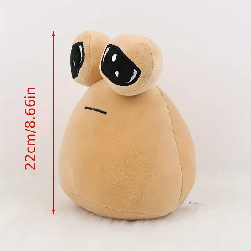 Hot Game My Pet Alien Pou Plush Toy Furdiburb Emotion Alien Plush