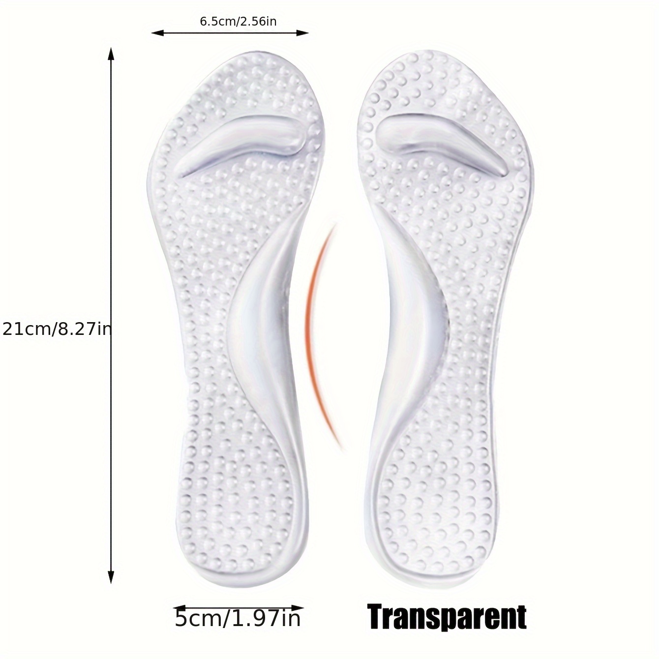 1 Women' Insole Soft Breathable High Heel Casual Insole