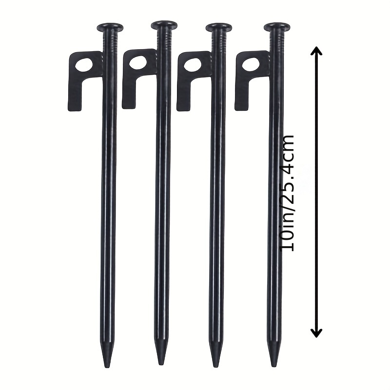 Tent Stakes Heavy Duty Steel Tent Pegs For Outdoor - Temu