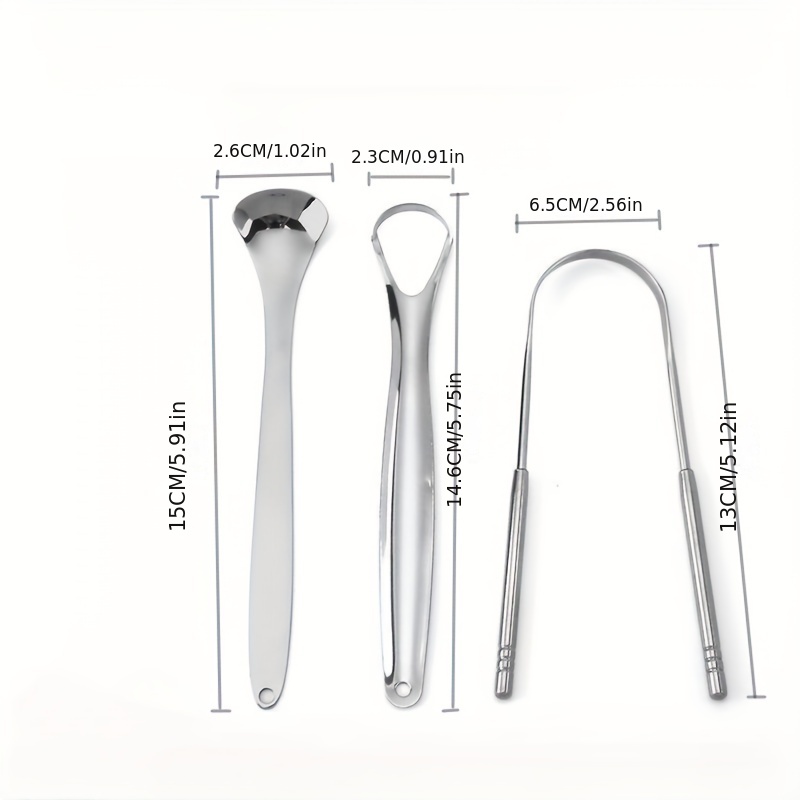 Stainless Steel Tongue Scraper Oral Care Tools
